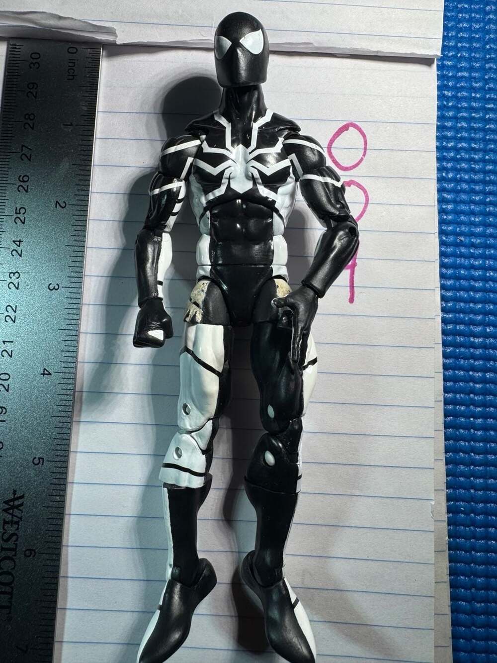 Marvel Legends Spider-Man Action Figure Future Foundation Black White